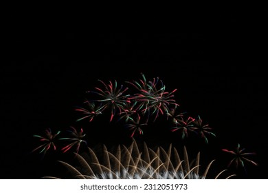 Japanese Summer Super Fireworks Program - Shutterstock ID 2312051973