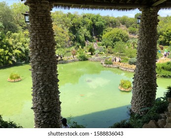 Japanese Tea Garden In San Antonio, Texas.