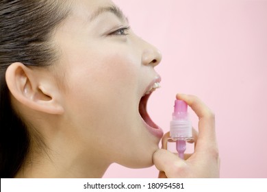 Japanese Woman With Bad Breath