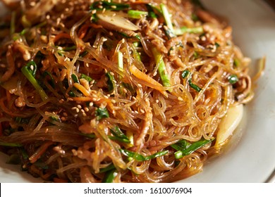 Japchae, Korea Stir Fried Glass Noodle 