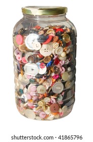 Jar with buttons