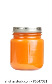 Jar Of Carrot Baby Food