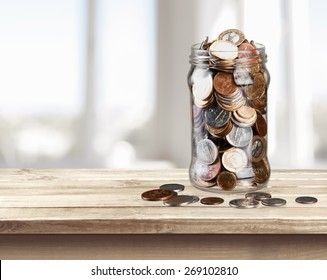 Jar, Coin, Savings.