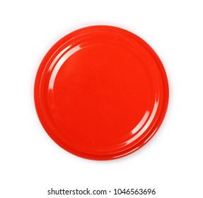 Jar Lid Isolated On White Background, Top View