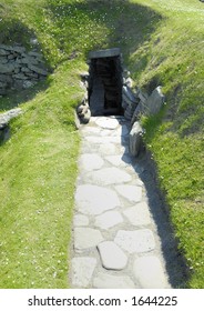 Jarlshof Ruins In The Shetland Islands