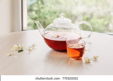 Jasmine Tea On The Table