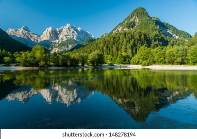 Jasna Lake, Kranjska Gora, Slovenia