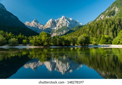 Jasna Lake, Kranjska Gora, Slovenia