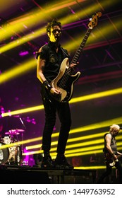 Jason McCaslin Bassist Of Sum 41 , Live At O2 Victoria Warehouse Manchester June 26th 2019 