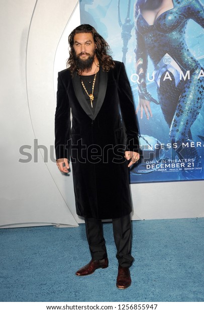 Jason Momoa Los Angeles Premiere Aquaman Stock Photo (Edit Now) 1256855947