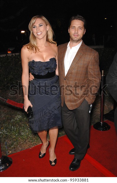 Jason Priestley Wife Naomi Lowde Priestley Stock Photo Edit Now 95933881