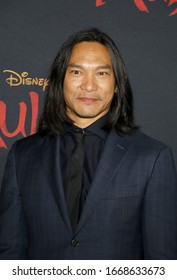 Jason Scott Lee At The World Premiere Of Disney's 'Mulan' Held At The Dolby Theatre In Hollywood, USA On March 9, 2020.