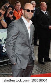 Jason Statham Arriving For The UK Premiere Of SAFE IMAX Cinema  Waterloo  London 30th April 2012 Pics By Steve Vas / Featureflash