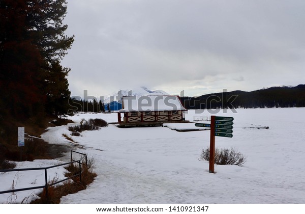 Jasper Alberta Canada March 31 2019 Stock Image Download Now