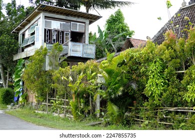 Javanese rustic house for inspiration design. - Shutterstock ID 2247855735