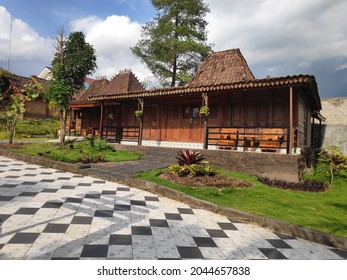 Javanese Traditional House Called Joglo