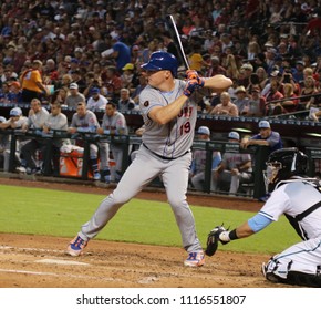 Jay Bruce Right Fielder For The New York Mets At Chase Field In Phoenix Arizona USA June 17,2018.