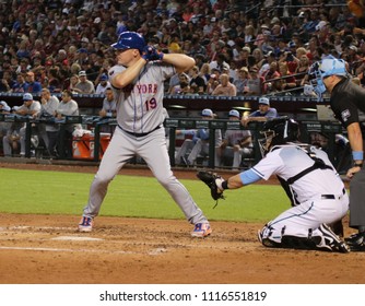 Jay Bruce Right Fielder For The New York Mets At Chase Field In Phoenix Arizona USA June 17,2018.