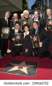 Jay Osmond, Merrill Osmond, Vernon Osmond, Andy Williams, Jimmy Osmond, Alan Osmond, Wayne Osmond, Tom Osmond, Johnny Grant, Donny Osmond, Marie Osmond, Leron Gubler CA 08-07-03