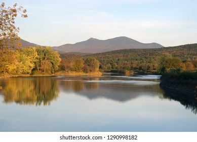 Jay Peak And Missisquoi River