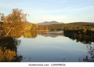 Jay Peak And Missisquoi River