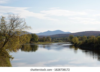 Jay Peak And Missisquoi River