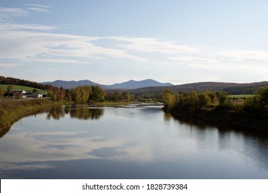 Jay Peak And Missisquoi River