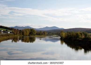 Jay Peak And Missisquoi River