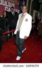 Jay Z At Opening Of JULIUS CAESAR With Denzel Washington, Belasco Theatre, New York, NY, April 03, 2005