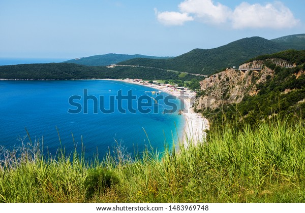 Jaz Beach Budva Montenegro Turquoise Azure Stock Photo Edit Now