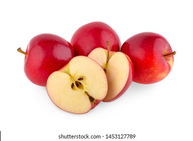 Jazz apples isolated on white background