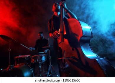 Jazz Band Performs At The Club