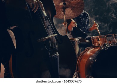 Jazz Band Performs At The Club