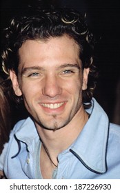 JC Chasez At The Premiere Of ON THE LINE, NYC, 10/09/01