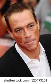 Jean Claude Van Damme Arriving For The UK Premiere Of The Expendables 2 At The Empire Cinema In, Leicester Square, London. 13/08/2012 Picture By: Steve Vas