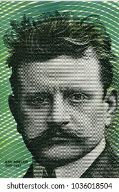 Jean Sibelius Portrait From Finnish Money 
