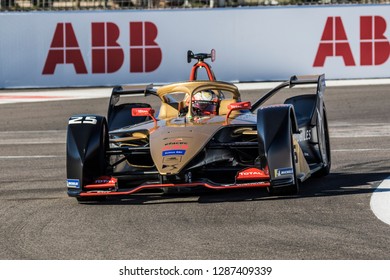 Jean-Eric Vergne (DS Techeetah) During The Formula E EPrix Round 2 In Marrakesh Morocco In 12 January 2019