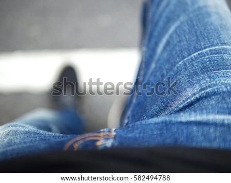 Image, Stock Photo just sit back and relax