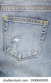 Jeans torn texture, Denim rip texture.