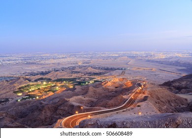 Jebel Al Hafeet Mountain In Al Ain, Abu Dhabi