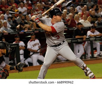 Jedd Gyorko Third Baseman For The Saint Louis Cardinals At Chase Field In Phoenix Arizona USA June 27,2017.