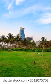 Jeddah Beach Saudi Arabia April 30 2021 - Red Sea Corniche View