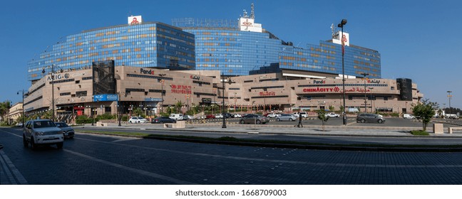 Jeddah City, An Old Mall In Palestine Street, Jeddah, Saudi Arabia 
