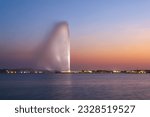Jeddah Fountain - city Landmark - Saudi Arabia