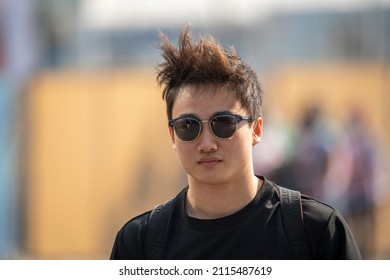 JEDDAH, SAUDI ARABIA - December 4, 2021: Yuki Tsunoda, From Japan Competes For AlphaTauri At Round 21 Of The 2021 FIA Formula 1 Championship At The Jeddah Corniche Circuit.