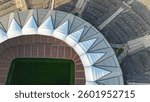 Jeddah, Saudi Arabia Mar 22 2025: King Abdullah Sport City Stadium known as Alinma Stadium and Jewel Stadium - Arial View