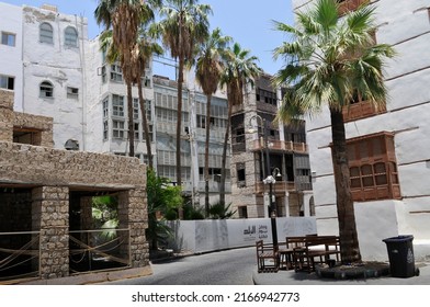 JEDDAH, SAUDI ARABIA - May 2022. Al Balad - Jeddah Historic District (UNESCO List 2014) . The Oldest Part Of The City Located On The Red Sea, In The Western Part Of Saudi Arabia.