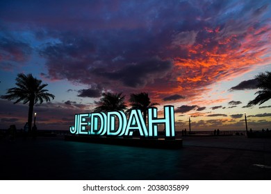 Jeddah Waterfront - Saudi Arabia - Sunset