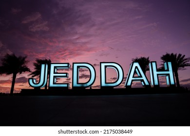 Jeddah Waterfront At Sunset View