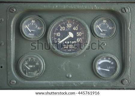 jeep willis instruments